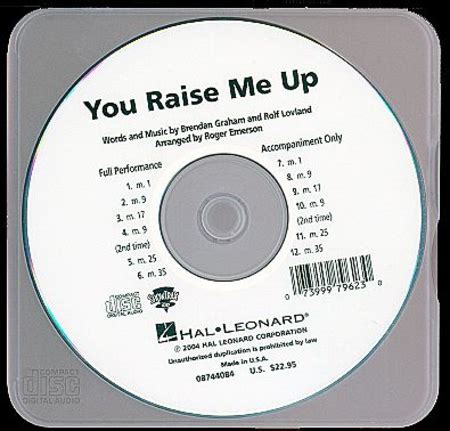 You Raise Me Up - ShowTrax CD